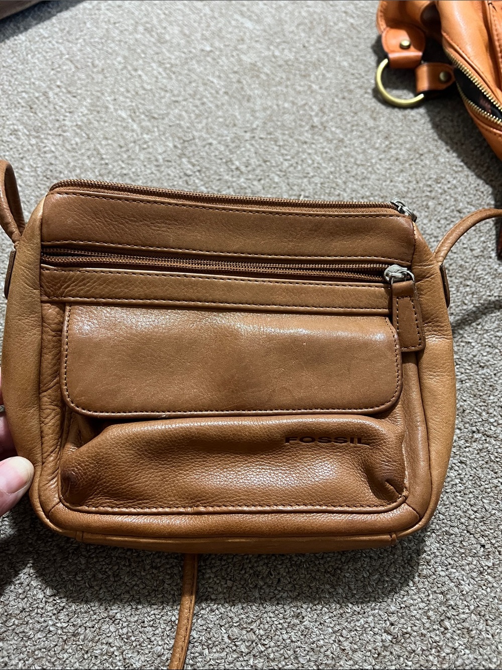Fossil woman’s Light Brown Leather